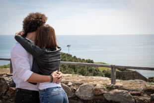 Galleria engagement session
