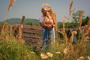 Galleria engagement session