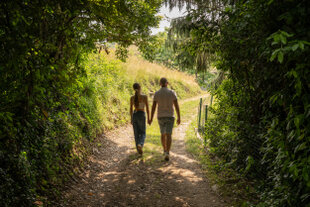 Galleria engagement session